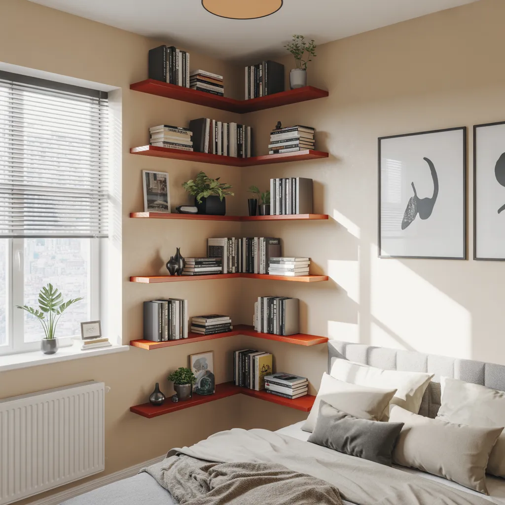 Vertical Wall Storage Idea